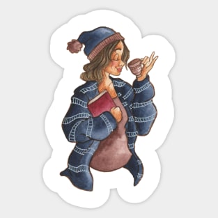 Winter Tea Sticker